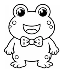 Freddie the spotty frog
